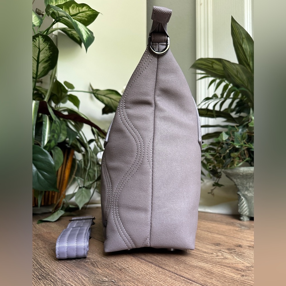 Lug Metallic Pearl VL Alto Matte Luxe RFID Crossbody Tote Bag - Earth Tone Bag - Picture 7 of 9